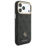 Husa de protectie Guess Hardcase 4G compatibil cu iPhone 18 Pro / iPhone 17 Pro, Negru