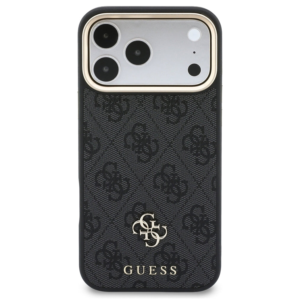 Husa de protectie Guess Hardcase 4G compatibil cu iPhone 18 Pro / iPhone 17 Pro, Negru