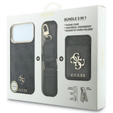 Husa de protectie Guess compatibil cu iPhone 17 Pro Max / iPhone 18 Pro Max, Negru