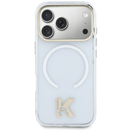 Husa de protectie Karl Lagerfeld compatibil cu iPhone 18 Pro / iPhone 17 Pro, Transparent
