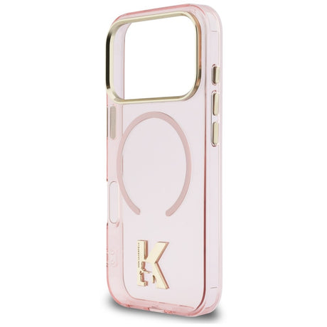 Husa de protectie Karl Lagerfeld compatibil cu iPhone 18 Pro Max / iPhone 17 Pro Max, Roz