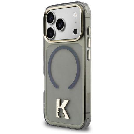 Husa de protectie Karl Lagerfeld compatibil cu iPhone 17 Pro Max / iPhone 18 Pro Max, Negru