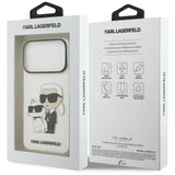 Husa de protectie Karl Lagerfeld compatibil cu iPhone 17 Pro / iPhone 18 Pro, Transparent