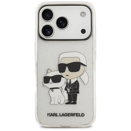 Husa de protectie Karl Lagerfeld compatibil cu iPhone 17 Pro / iPhone 18 Pro, Transparent