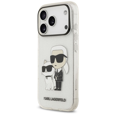 Husa de protectie Karl Lagerfeld compatibil cu iPhone 17 Pro Max / iPhone 18 Pro Max, Transparent