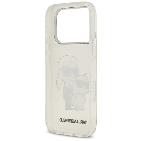 Husa de protectie Karl Lagerfeld compatibil cu iPhone 17 Pro Max / iPhone 18 Pro Max, Transparent