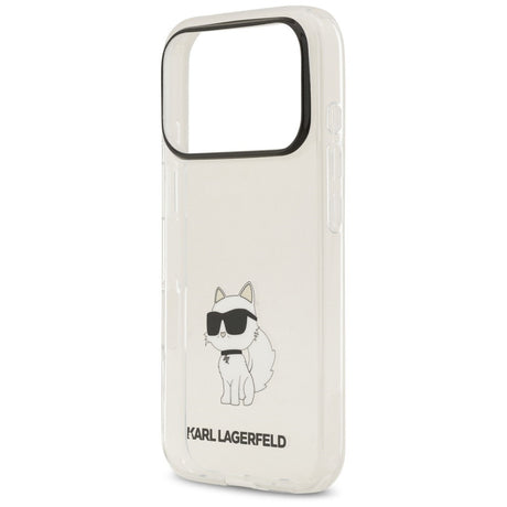 Husa de protectie Karl Lagerfeld compatibil cu iPhone 17 Pro / iPhone 18 Pro, Transparent