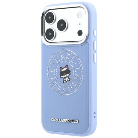 Husa de protectie Karl Lagerfeld compatibil cu iPhone 18 Pro / iPhone 17 Pro, Albastru