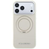 Husa de protectie Karl Lagerfeld Saffiano compatibil cu iPhone 18 Pro / iPhone 17 Pro, Bej