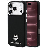 Husa de protectie Karl Lagerfeld compatibil cu iPhone 18 Pro Max / iPhone 17 Pro Max, Negru
