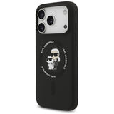 Husa de protectie Karl Lagerfeld compatibil cu iPhone 18 Pro Max / iPhone 17 Pro Max, Negru