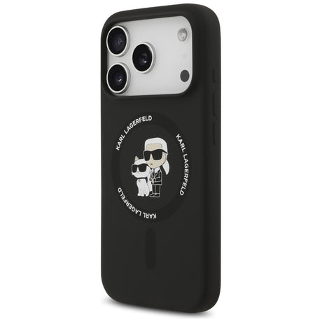 Husa de protectie Karl Lagerfeld compatibil cu iPhone 18 Pro Max / iPhone 17 Pro Max, Negru