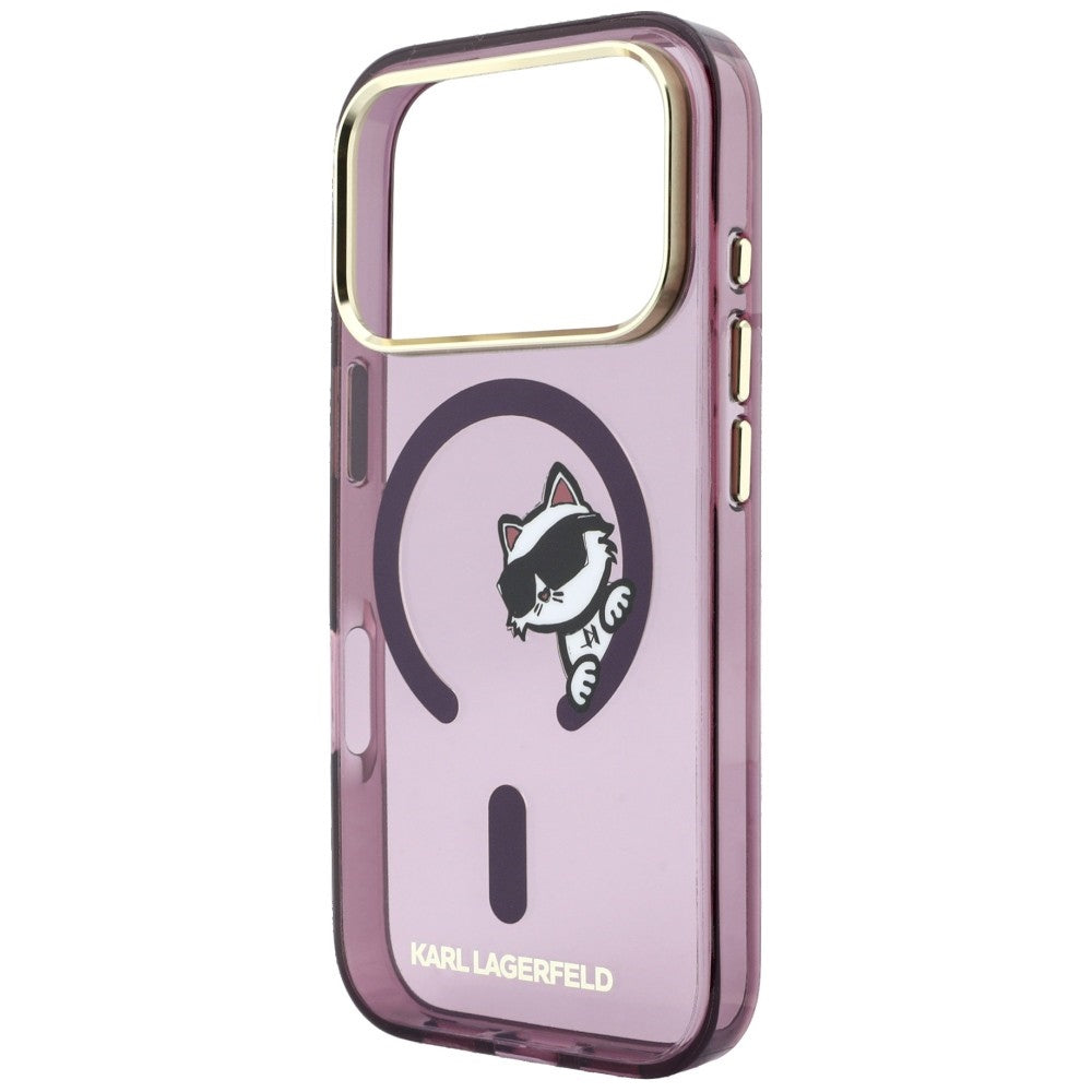 Husa de protectie Karl Lagerfeld compatibil cu iPhone 17 Pro / iPhone 18 Pro, Negru