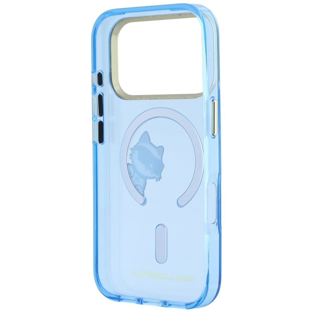 Husa de protectie Karl Lagerfeld compatibil cu iPhone 17 Pro Max / iPhone 18 Pro Max, Albastru