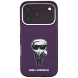 Husa de protectie Karl Lagerfeld compatibil cu iPhone 17 Pro / iPhone 18 Pro, Negru