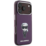Husa de protectie Karl Lagerfeld compatibil cu iPhone 17 Pro / iPhone 18 Pro, Negru