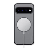 Husa de protectie Nillkin Super Frosted Shield Pro Magnetic compatibil cu Google Pixel 11, Negru Transparent