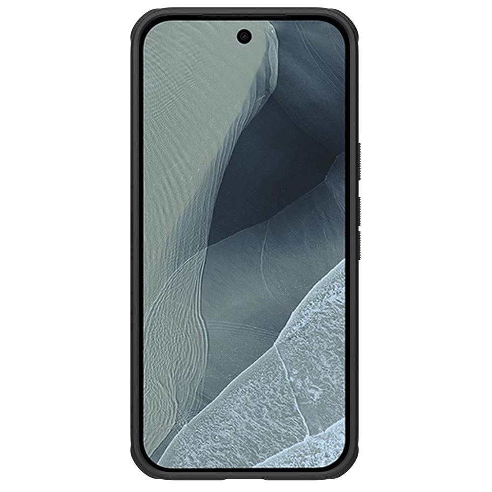 Husa de protectie Nillkin Super Frosted Shield Pro compatibil cu Google Pixel 11 Pro, Negru Transparent