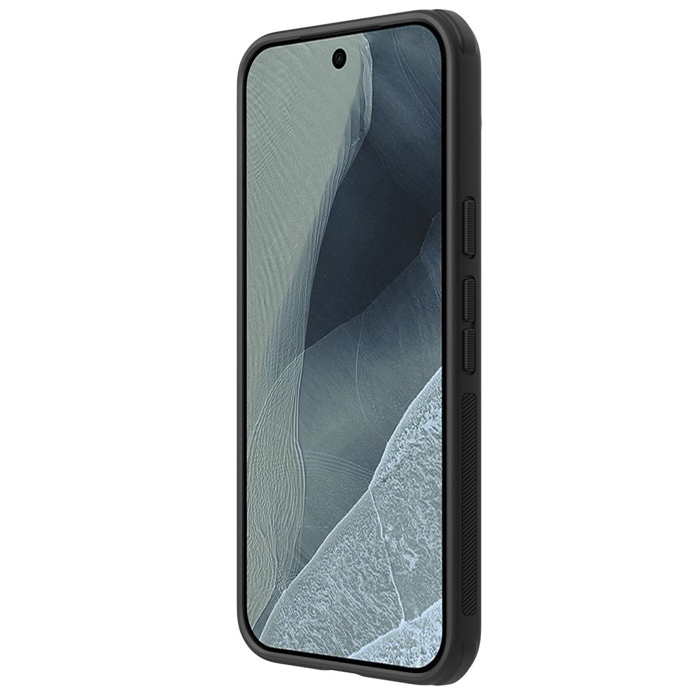 Husa de protectie Nillkin Super Frosted Shield Pro compatibil cu Google Pixel 11 Pro, Negru Transparent