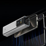Baterie externa Cuktech CKPB100PGLBL, 10000mAh, USB / USB-C, 150W, Gri
