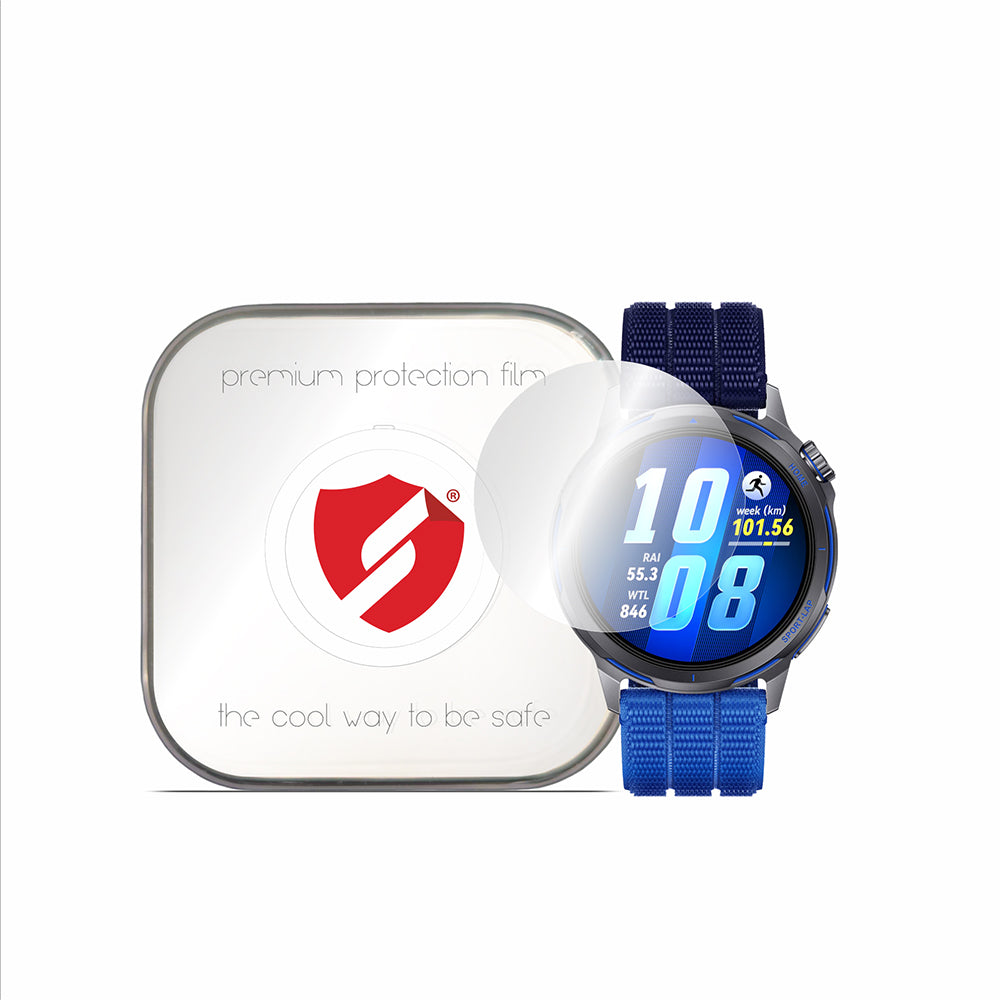 Folie de protectie smartwatch Smart Protection compatibil cu Huawei Watch GT Runner 2, Transparent