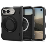 Husa de protectie Spigen Slim Armor Pro S compatibil cu iPhone Duo, Negru