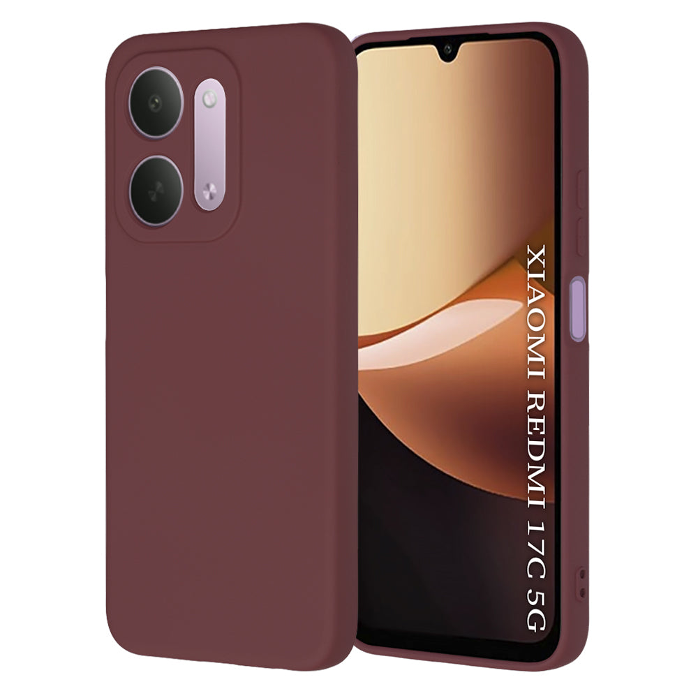 Husa de protectie Techsuit SoftFlex compatibil cu Xiaomi Redmi 17C 5G, Roșu