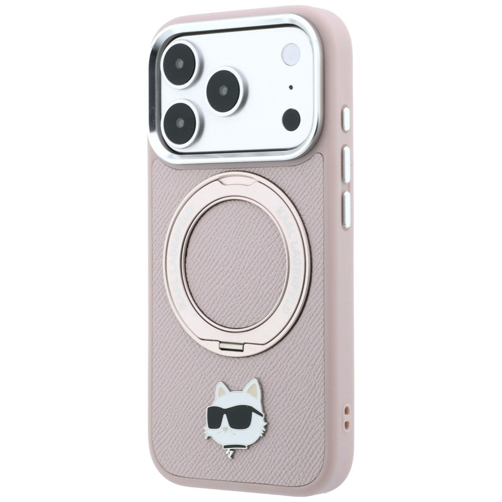 Husa de protectie Karl Lagerfeld compatibil cu iPhone 18 Pro / iPhone 17 Pro, Alb