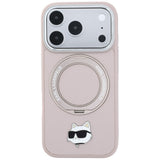 Husa de protectie Karl Lagerfeld compatibil cu iPhone 18 Pro / iPhone 17 Pro, Alb