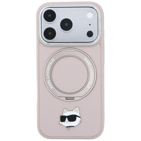 Husa de protectie Karl Lagerfeld compatibil cu iPhone 18 Pro / iPhone 17 Pro, Alb