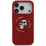 Husa de protectie Karl Lagerfeld compatibil cu iPhone 18 Pro Max / iPhone 17 Pro Max, Roșu