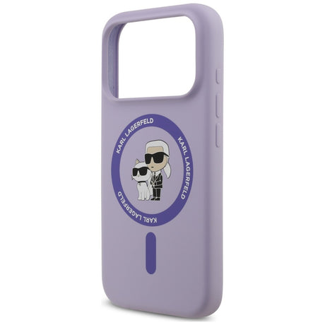 Husa de protectie Karl Lagerfeld compatibil cu iPhone 18 Pro / iPhone 17 Pro, Mov