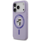 Husa de protectie Karl Lagerfeld compatibil cu iPhone 18 Pro Max / iPhone 17 Pro Max, Mov