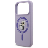 Husa de protectie Karl Lagerfeld compatibil cu iPhone 18 Pro Max / iPhone 17 Pro Max, Mov