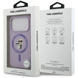 Husa de protectie Karl Lagerfeld compatibil cu iPhone 18 Pro Max / iPhone 17 Pro Max, Mov