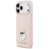 Husa de protectie Karl Lagerfeld compatibil cu iPhone 18 Pro Max / iPhone 17 Pro Max, Roz