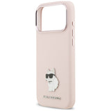 Husa de protectie Karl Lagerfeld compatibil cu iPhone 18 Pro Max / iPhone 17 Pro Max, Roz