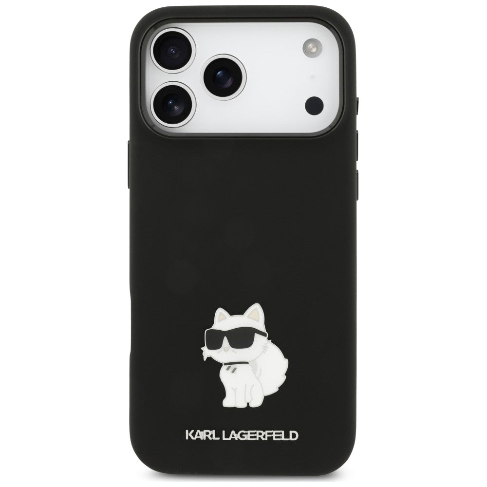 Husa de protectie Karl Lagerfeld compatibil cu iPhone 17 Pro Max / iPhone 18 Pro Max, Negru