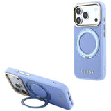 Husa de protectie Guess compatibil cu iPhone 17 Pro Max / iPhone 18 Pro Max, Albastru