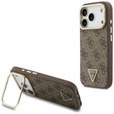 Husa de protectie Guess compatibil cu iPhone 17 Pro / iPhone 18 Pro, Maro