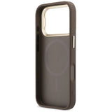 Husa de protectie Guess compatibil cu iPhone 17 Pro / iPhone 18 Pro, Maro