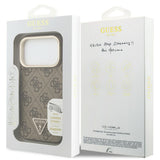 Husa de protectie Guess compatibil cu iPhone 17 Pro / iPhone 18 Pro, Maro