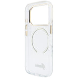 Husa de protectie Guess IML Script Metal MagSafe compatibil cu iPhone 18 Pro / iPhone 17 Pro, Transparent