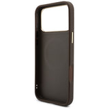 Husa de protectie Guess Hardcase 4G compatibil cu iPhone 18 Pro / iPhone 17 Pro, Maro