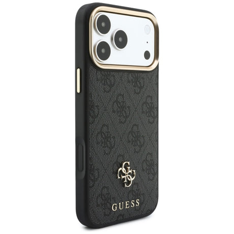 Husa de protectie Guess Hardcase 4G compatibil cu iPhone 17 Pro / iPhone 18 Pro, Negru