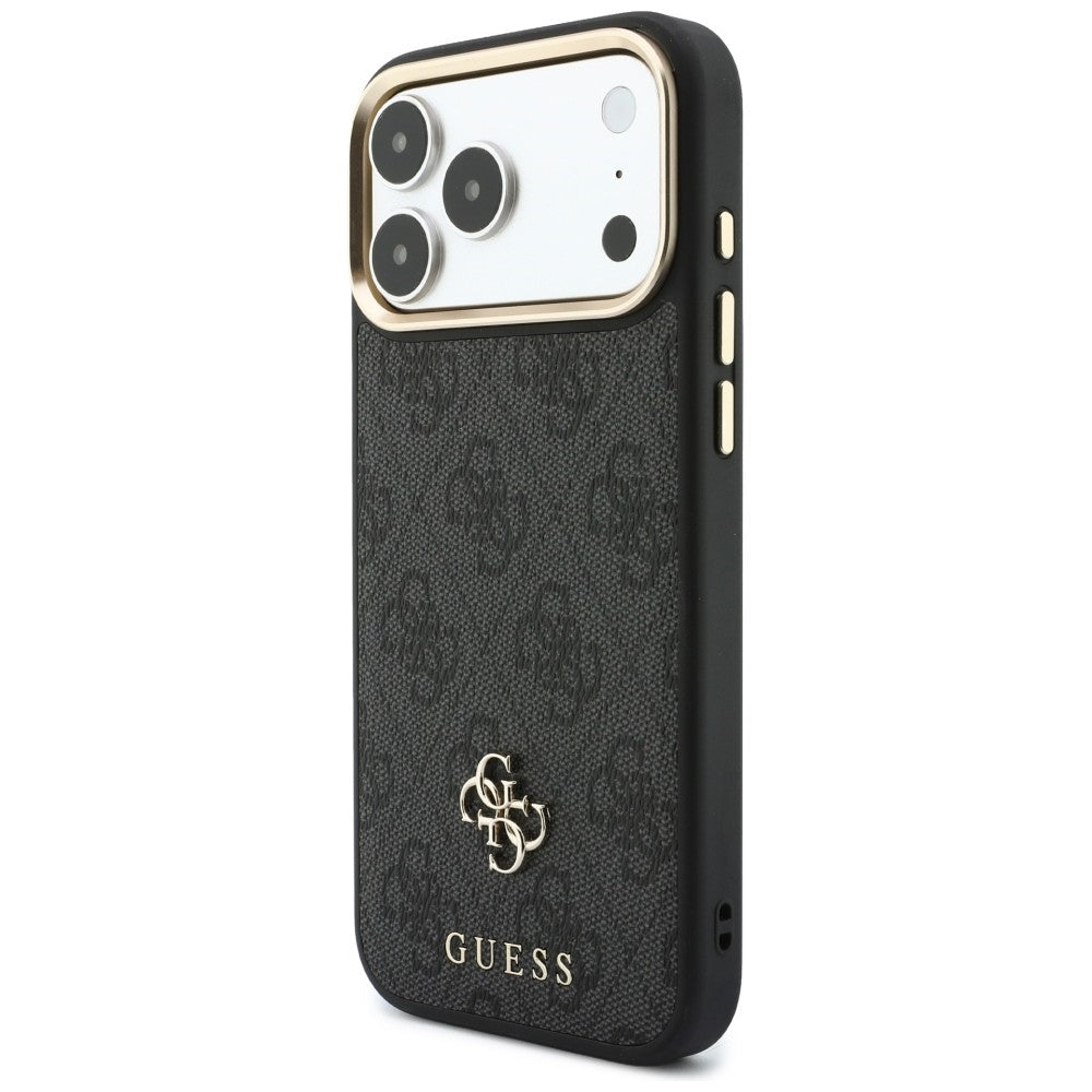 Husa de protectie Guess Hardcase 4G compatibil cu iPhone 17 Pro / iPhone 18 Pro, Negru