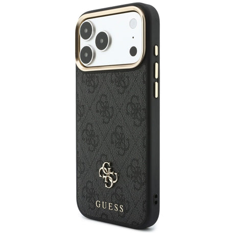 Husa de protectie Guess Hardcase 4G compatibil cu iPhone 18 Pro Max / iPhone 17 Pro Max, Negru