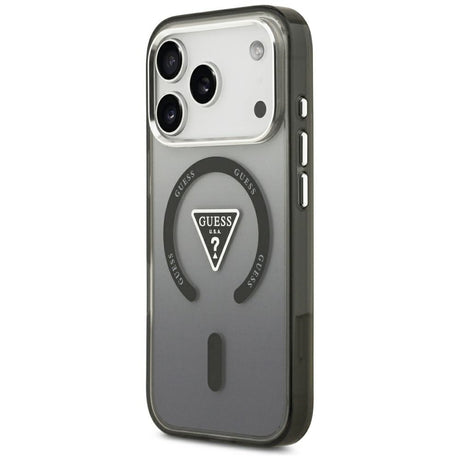 Husa de protectie Guess IML compatibil cu iPhone 18 Pro Max / iPhone 17 Pro Max, Negru
