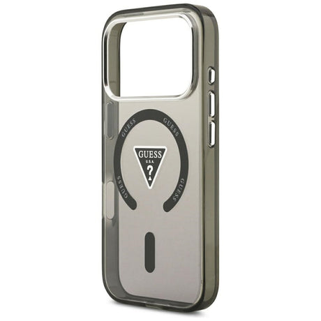 Husa de protectie Guess IML compatibil cu iPhone 18 Pro Max / iPhone 17 Pro Max, Negru