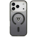 Husa de protectie Guess IML compatibil cu iPhone 18 Pro Max / iPhone 17 Pro Max, Negru